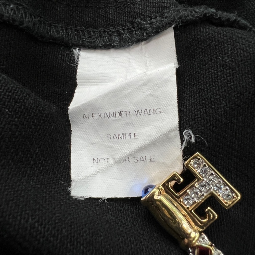 Sample ALEXANDER WANG GIRLS Embroidered Logo Joggers - Picture 10 of 10